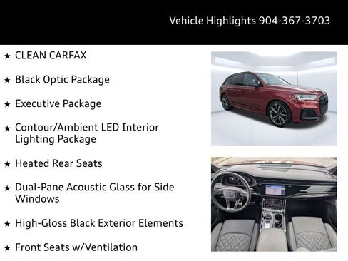Certified 2023 Audi SQ7 Premium Plus w/ Executive Package image 12