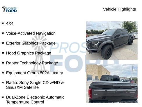 Used 2017 Ford F150 Raptor w/ Equipment Group 802A Luxury image 5