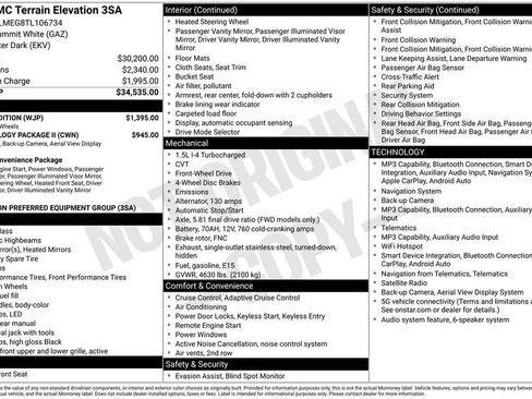 Used 2026 GMC Terrain Elevation w/ Black Edition FWD image 5