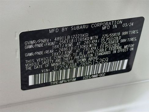 Used 2024 Subaru Forester Touring AWD/4WD image 41