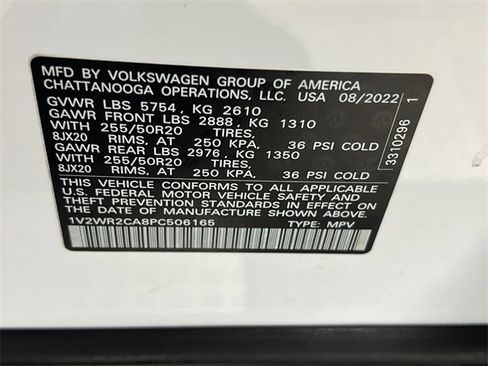 Certified 2023 Volkswagen Atlas SE image 29