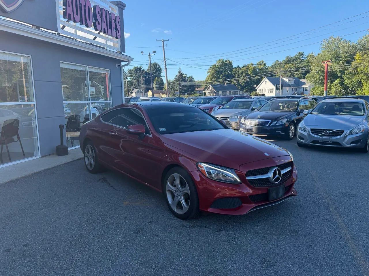 Used 2017 Mercedes-Benz C 300 4MATIC Coupe w/ Surround View Package image 3