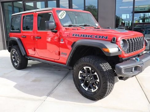Used 2024 Jeep Wrangler Unlimited Rubicon 4xe AWD/4WD image 1