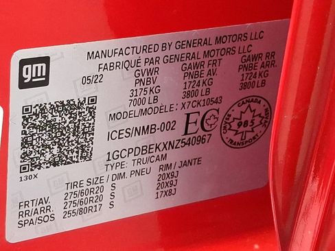 Used 2022 Chevrolet Silverado 1500 Custom w/ Rally Edition image 26