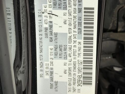 Used 2022 MAZDA MAZDA3 s image 20