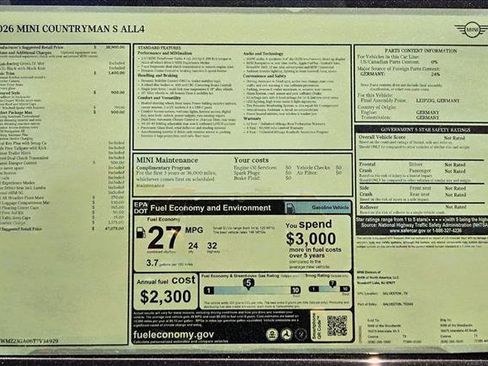 New 2026 MINI Cooper Countryman S image 18