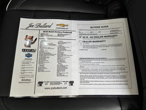Used 2025 Buick Enclave Preferred FWD image 39