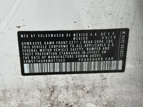 Used 2019 Volkswagen GTI Rabbit Edition image 15