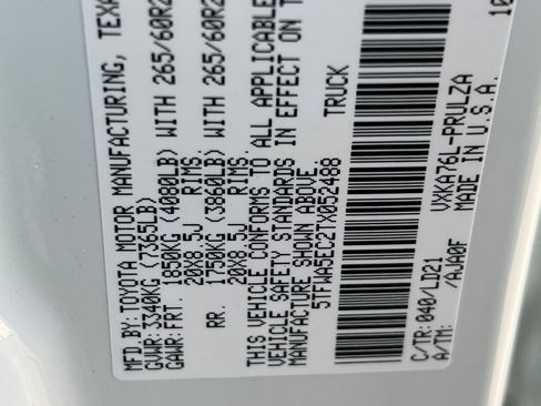 New 2026 Toyota Tundra Limited w/ TRD Off-Road Package image 21