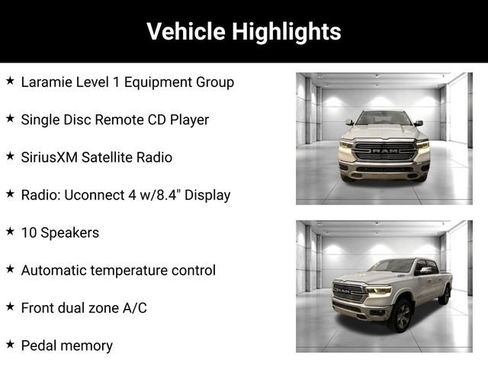 Used 2019 RAM 1500 Laramie AWD/4WD image 2