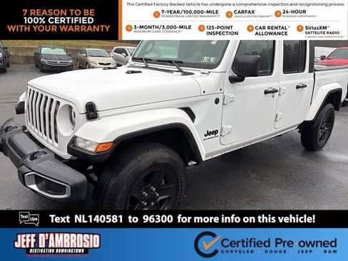 Certified 2022 Jeep Gladiator Sport image 1