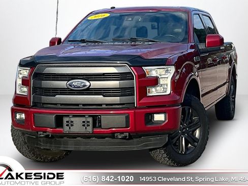 Used 2016 Ford F150 Lariat w/ Equipment Group 502A Luxury AWD/4WD image 1
