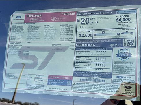 New 2026 Ford Explorer ST image 19