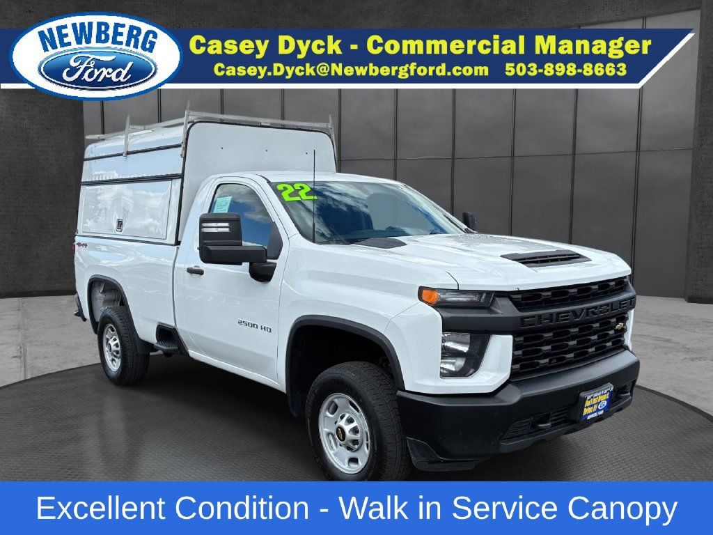 Used 2022 Chevrolet Silverado 2500 W/T w/ WT Fleet Convenience Package AWD/4WD image 3