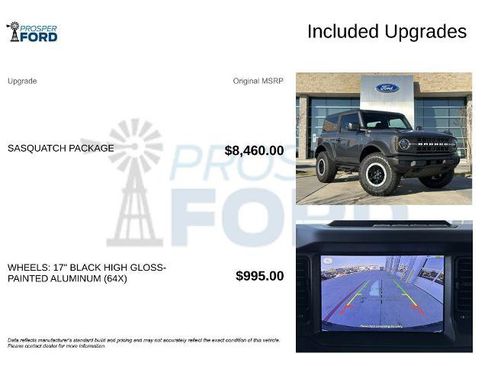 New 2025 Ford Bronco Base w/ Sasquatch Package image 3