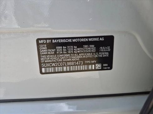 Used 2020 BMW X7 xDrive40i w/ M Sport Package AWD/4WD image 27