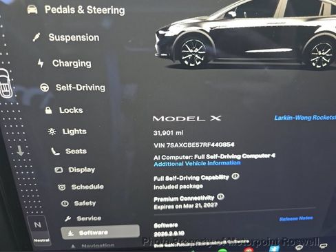 Used 2024 Tesla Model X AWD/4WD image 3