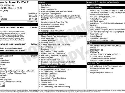 New 2025 Chevrolet Blazer EV LT image 8