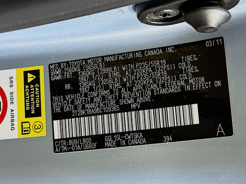 Used 2011 Lexus RX 350 AWD w/ Premium Pkg image 12