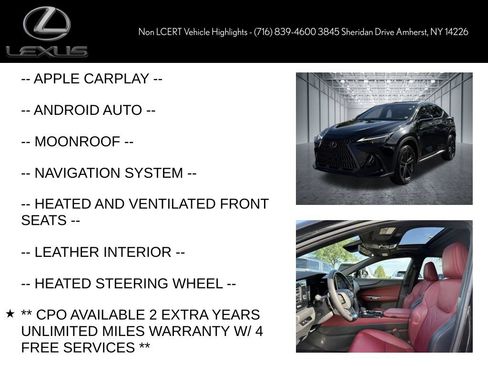 Certified 2024 Lexus NX 450h+ AWD w/ Vision Package image 7
