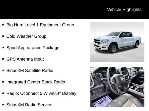 Certified 2022 RAM 1500 Big Horn AWD/4WD image 8