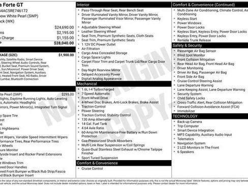 Used 2024 Kia Forte GT w/ GT2 Package FWD image 39