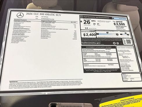 New 2026 Mercedes-Benz GLC 300 4MATIC image 18