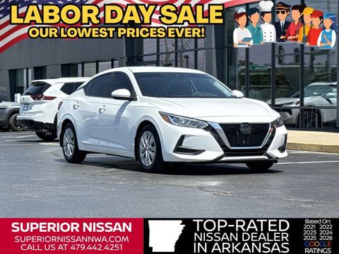 Certified 2022 Nissan Sentra S w/ Lighting Package FWD image 1