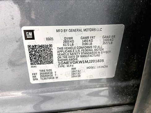 Used 2021 Chevrolet Traverse LT image 39