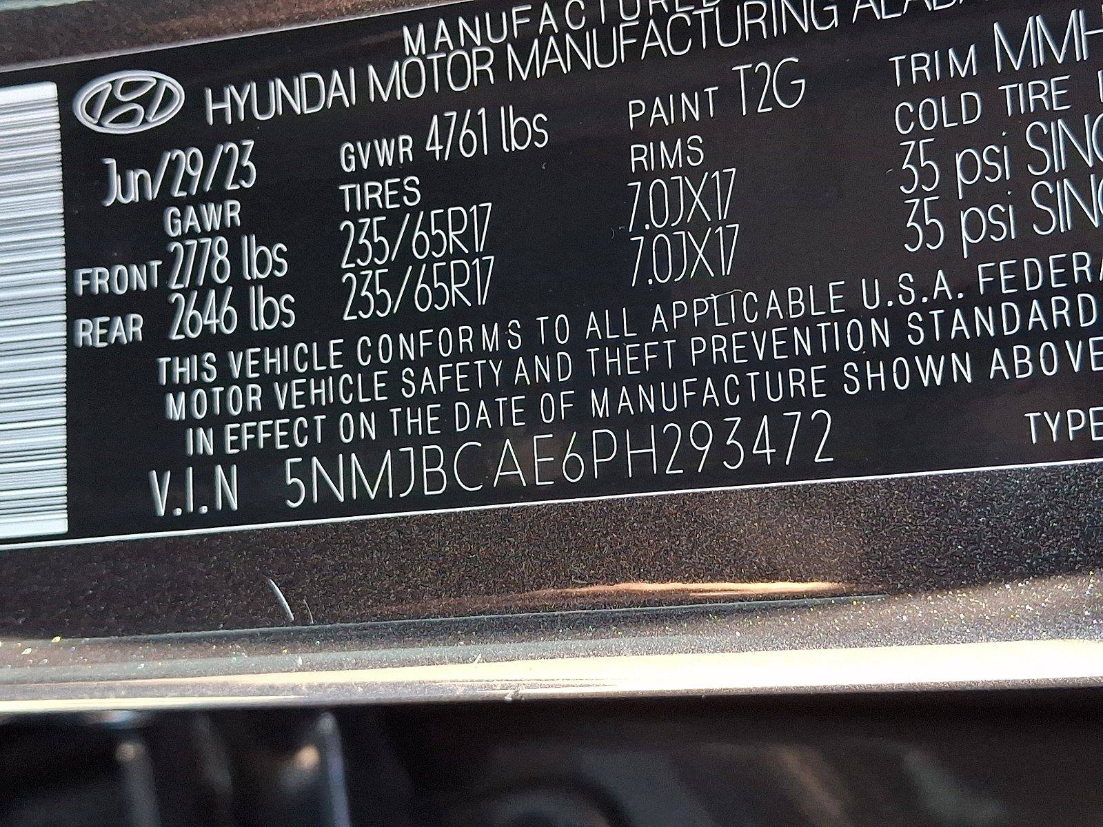 Certified 2023 Hyundai Tucson SEL AWD/4WD image 26