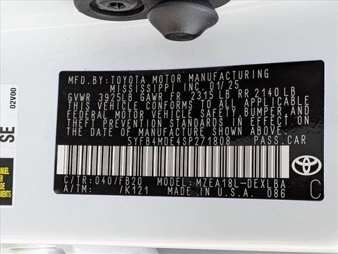 Certified 2025 Toyota Corolla LE image 22