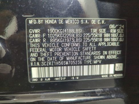 Certified 2025 Honda HR-V Sport image 25