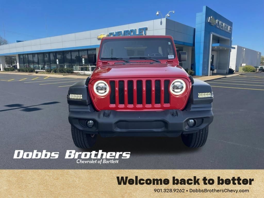 Used 2021 Jeep Wrangler Unlimited Sport AWD/4WD image 2