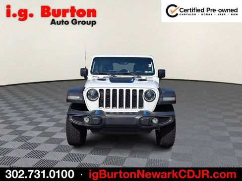 Used 2023 Jeep Wrangler Unlimited Rubicon 4xe w/ Cold Weather Group AWD/4WD image 2