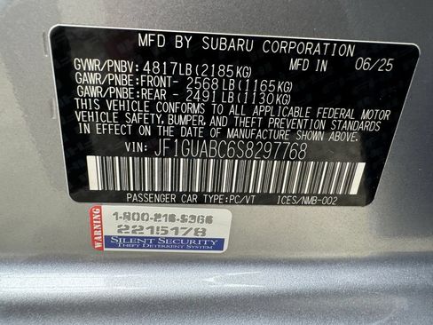 Used 2025 Subaru Impreza 2.0i AWD/4WD image 28