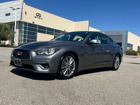 Certified 2023 INFINITI Q50 Luxe w/ Cargo Package RWD image 1