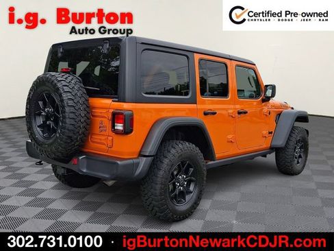 Certified 2025 Jeep Wrangler Unlimited Sport AWD/4WD image 6