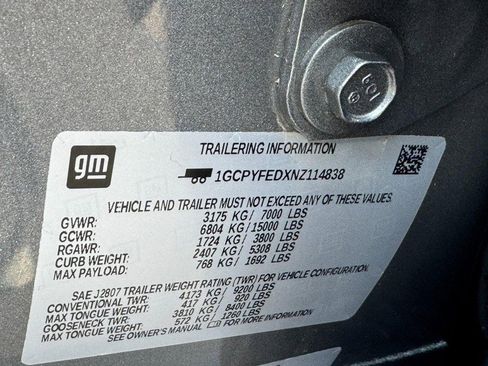 Used 2022 Chevrolet Silverado 1500 LT Trail Boss w/ LPO, Dark Essentials Package image 25