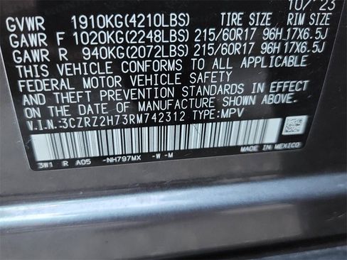 Used 2024 Honda HR-V EX-L image 30