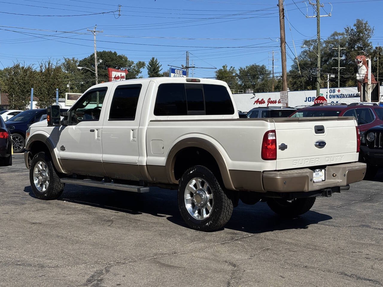 Used 2014 Ford F350 King Ranch w/ Snow Plow Prep Package AWD/4WD image 6