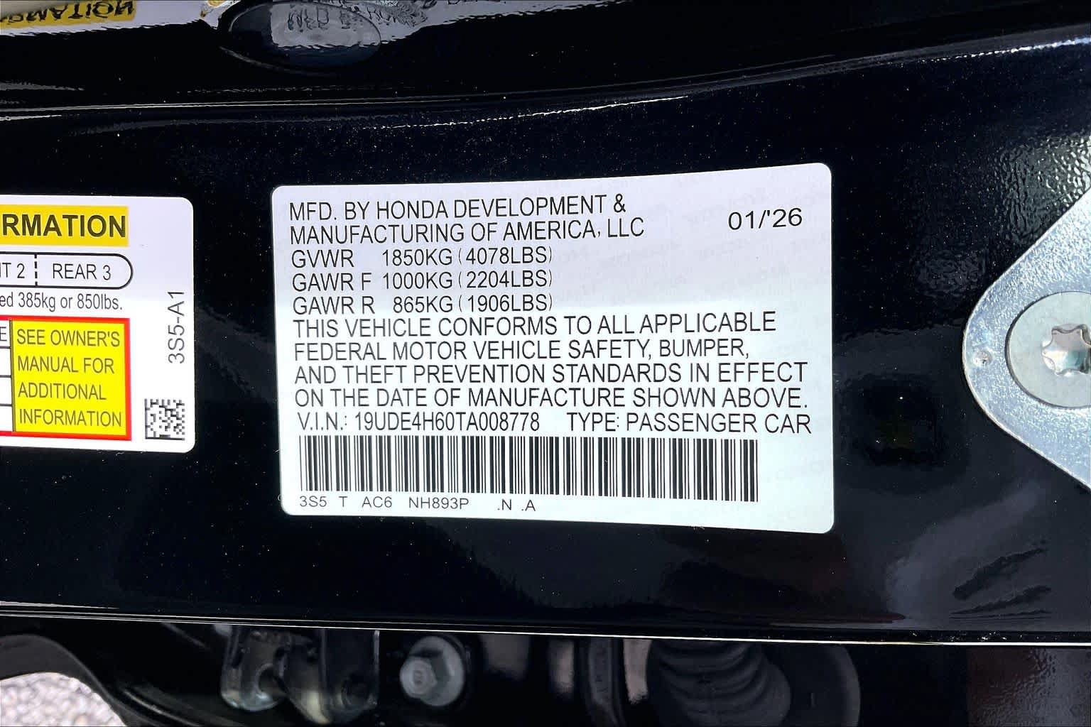 Certified 2026 Acura Integra A-Spec w/ Technology Package FWD image 33