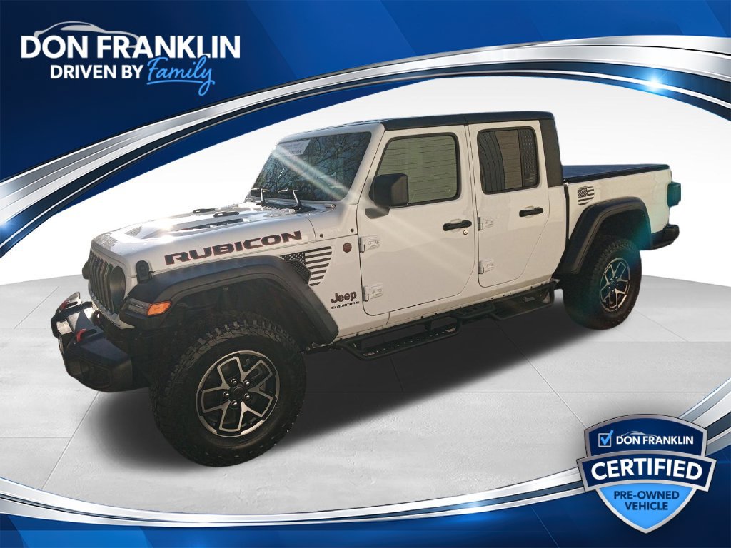 Used 2025 Jeep Gladiator Rubicon w/ Convenience Group AWD/4WD 360° Tour