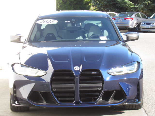 Used 2023 BMW M3 w/ M Carbon Exterior Package RWD image 3
