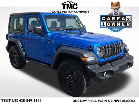 Used 2025 Jeep Wrangler Sport AWD/4WD image 1