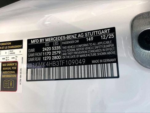 New 2026 Mercedes-Benz CLE 300 4MATIC Cabriolet image 11