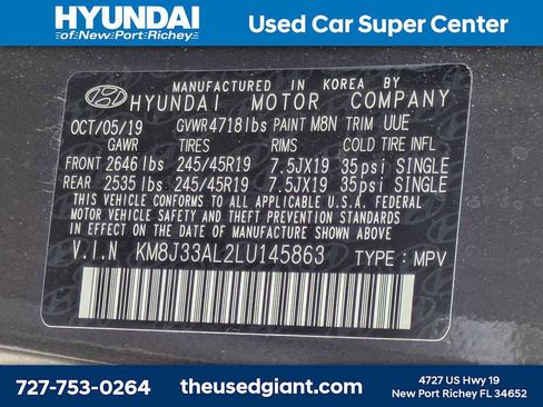 Used 2020 Hyundai Tucson Sport image 39