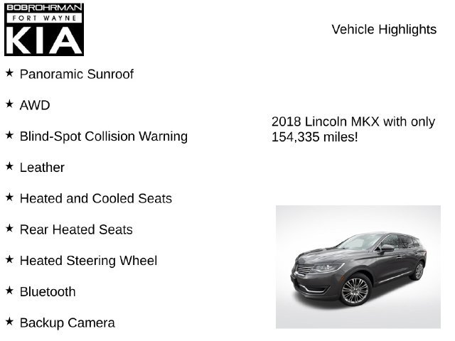 Used 2018 Lincoln MKX Reserve w/ Lincoln MKX Climate Package AWD/4WD image 7