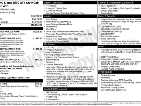 Used 2021 GMC Sierra 1500 AT4 w/ Technology Package AWD/4WD image 14