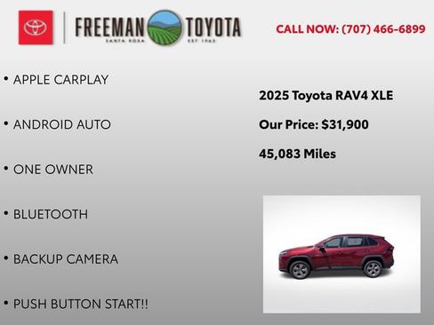 Used 2025 Toyota RAV4 XLE FWD image 5