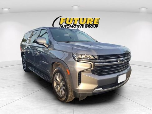 Used 2021 Chevrolet Suburban LT w/ Rear Media and Nav Package image 1